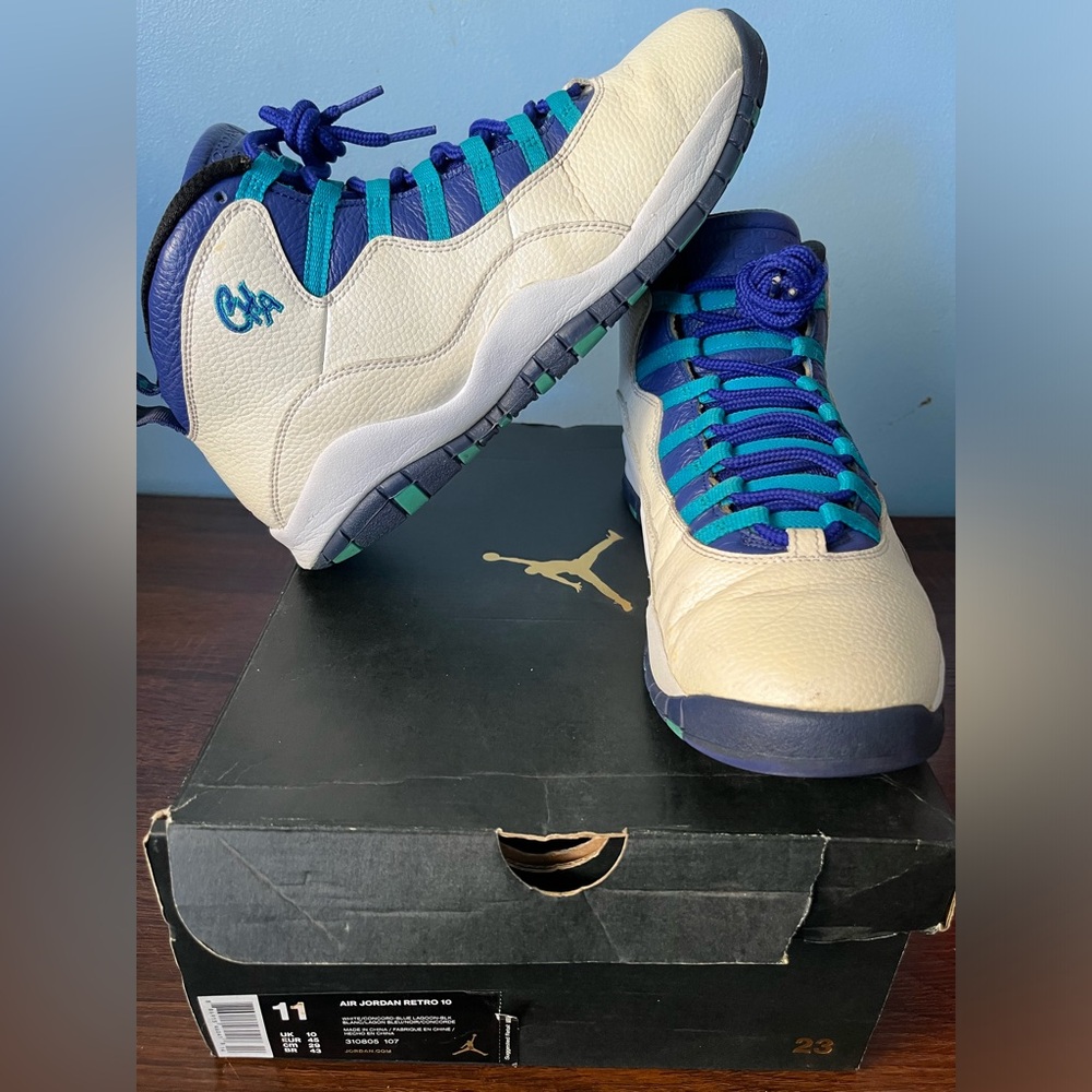 Air Jordan retro 10 “Charlotte Hornets” 2016 Men’s size 11
